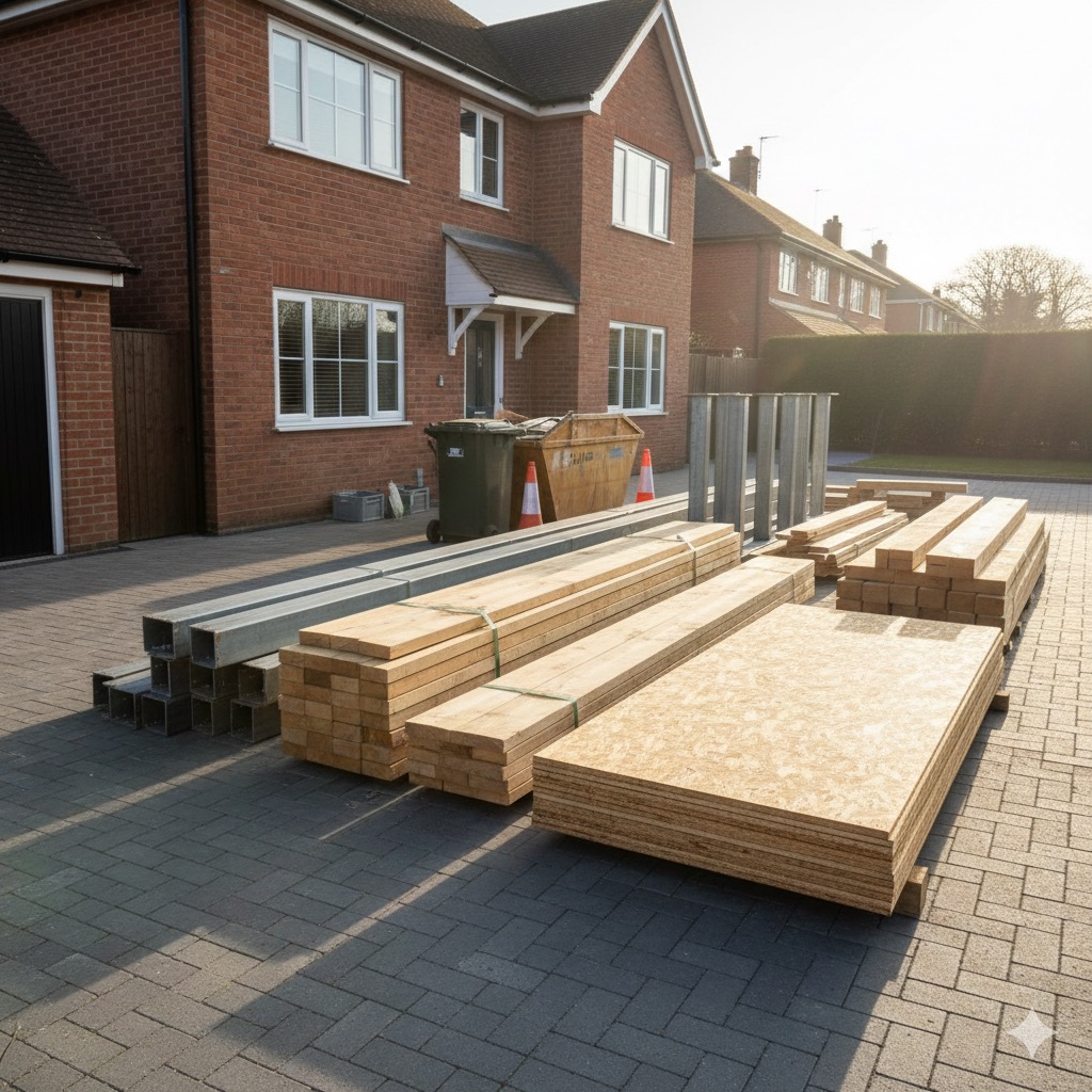 Project initiation - materials delivery and preparation