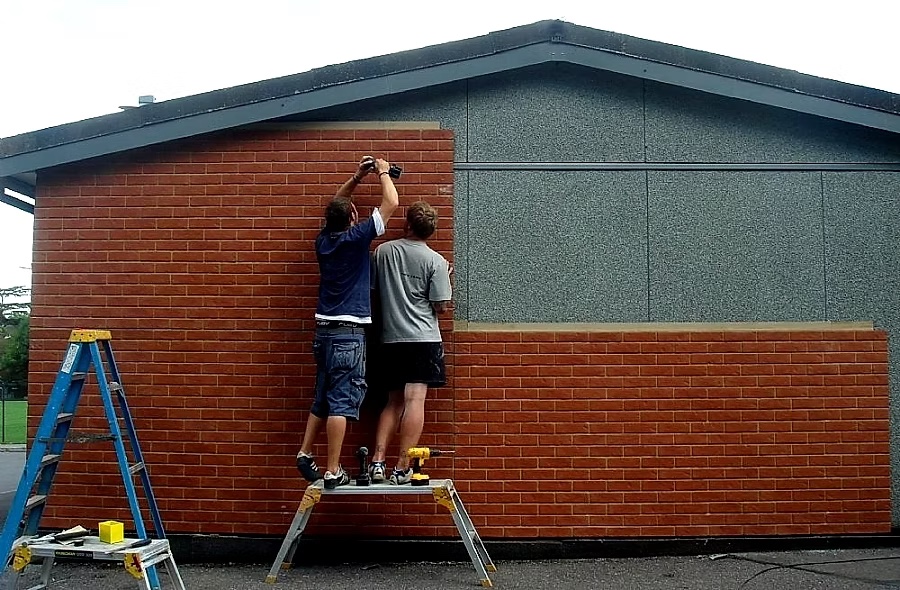 Fibreglass composite materials in home extension construction